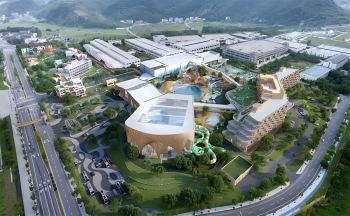 一站式玩水目的地丨桐庐开元森泊水乐园即将进入设备调试验收阶段，预计暑期盛大开园